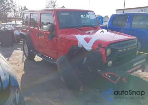 2016 Jeep Wrangler Unlimited Sport z USA, uszkodzony, nr VIN 1C4BJWDG3GL118178